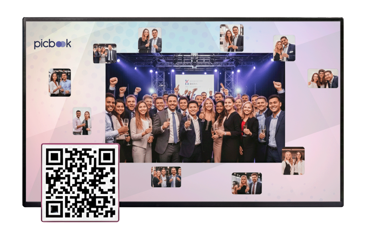 LIVE TV Gallery corporate event