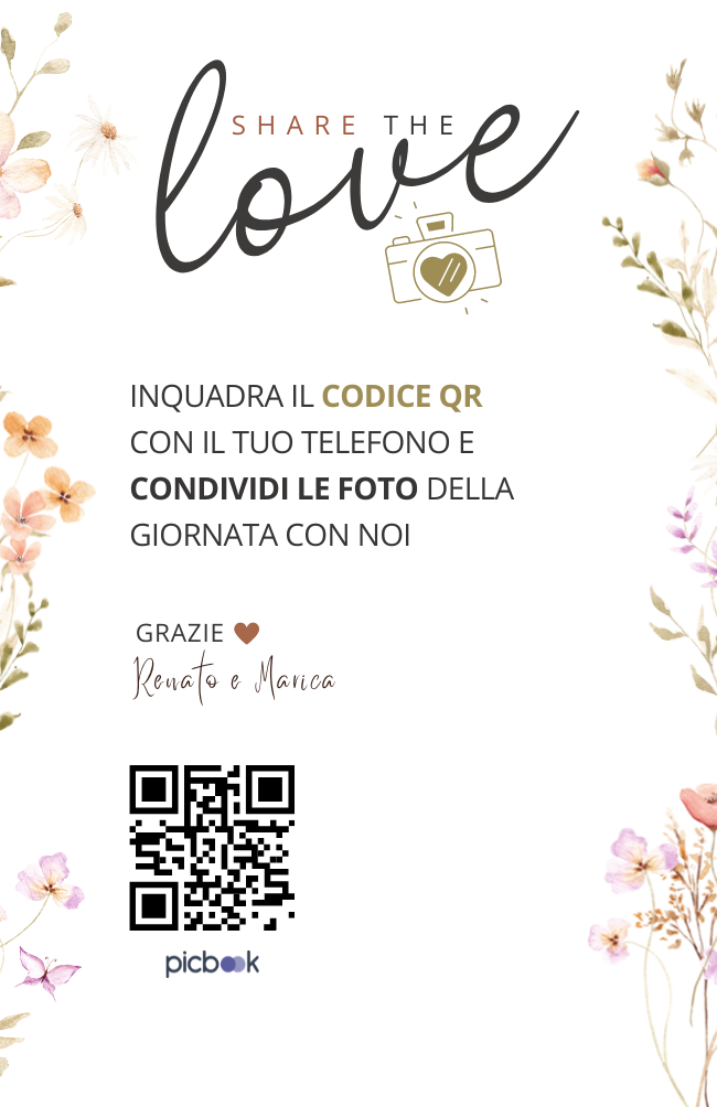 QR Code Canva Frame 5x7