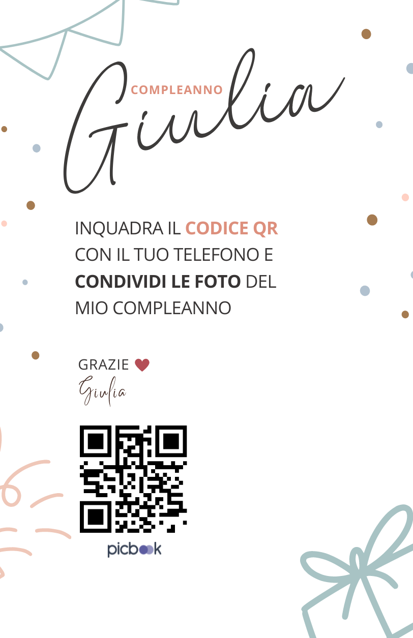 QR Code Canva Frame 5x7