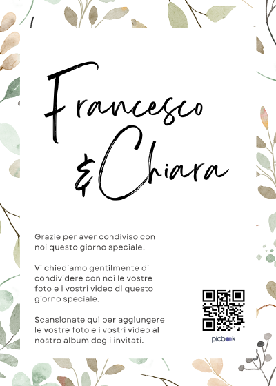 QR Code Canva Frame 5x7