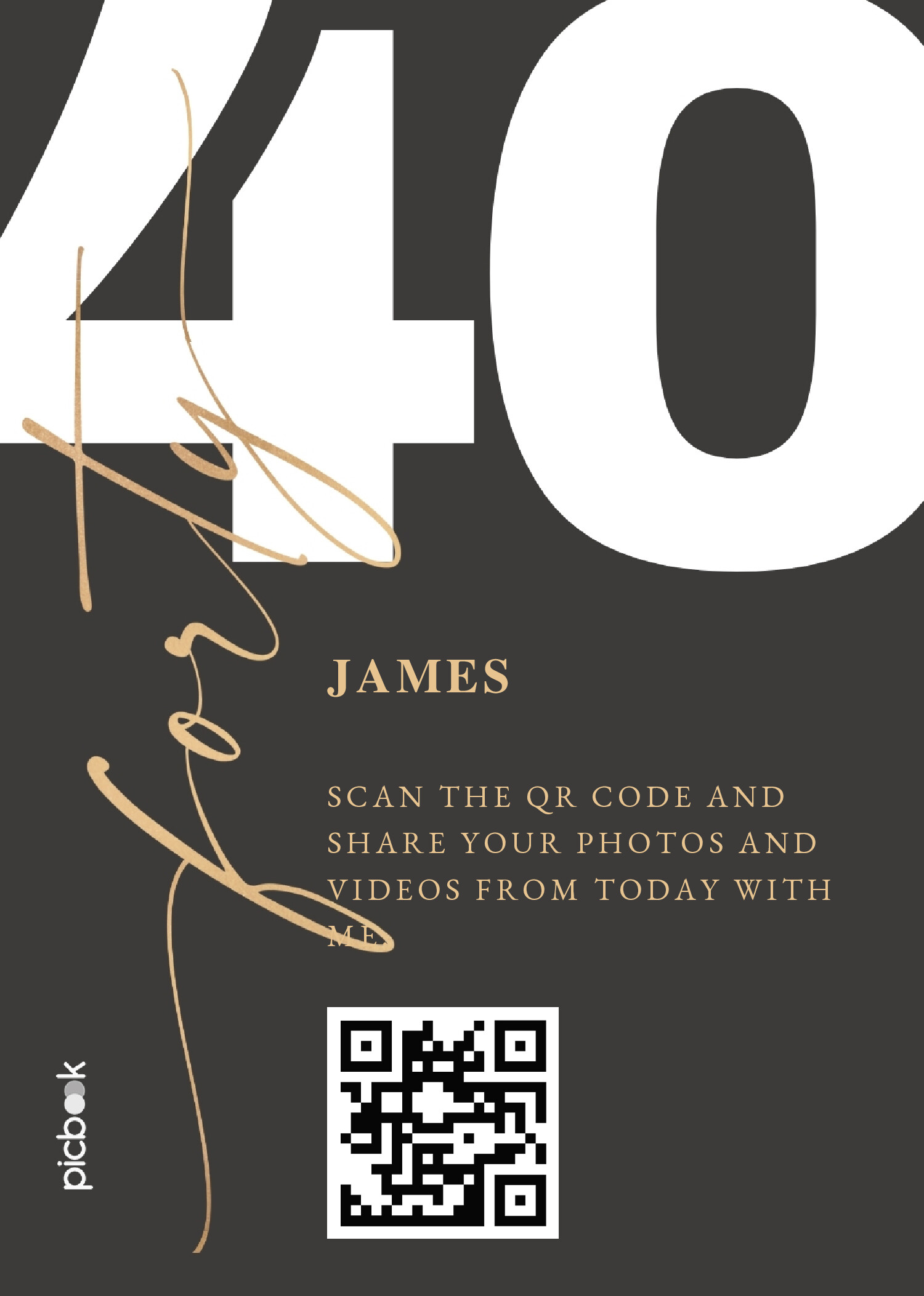 QR Code Frame 5x7