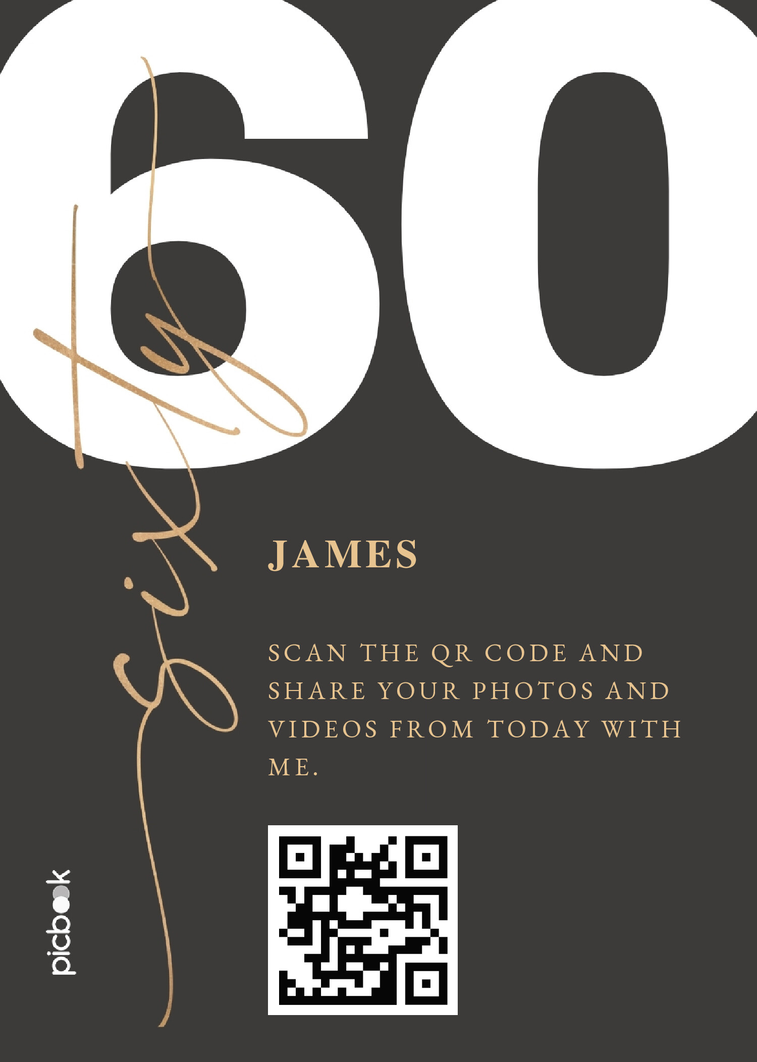QR Code Frame 5x7